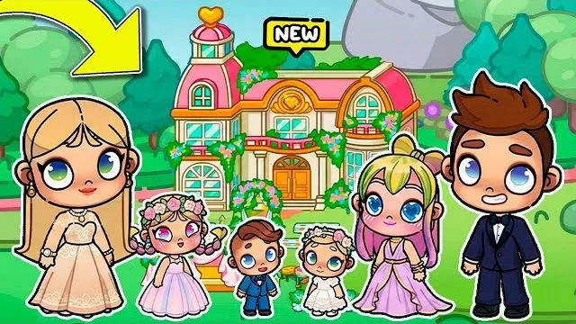 ПОХОДНАЯ НА СВАДЬБУ 👰🤵 в AVATAR WORLD 💕 ИСТОРИЯ РУТИНА СЕМЬИ ОБНОВЛЕНИЕ ВСЕ СЕКРЕТЫ СЕРИАЛ